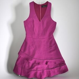 Adelyn Rae Vibrant Pink Mini Dress